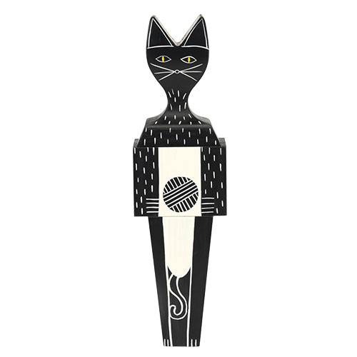 alexander girard cat wooden doll