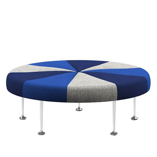 alexander girard color wheel ottoman