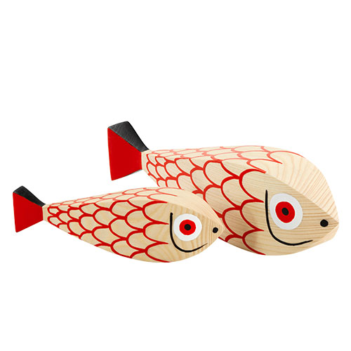 alexander girard mother fish & child wooden doll