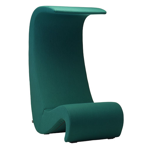 panton amoebe highback chair