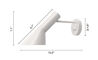 arne jacobsen wall lamp - 14