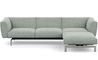 avio three seat sofa with ottoman - 1