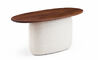 azores graciosa oval side table - 2