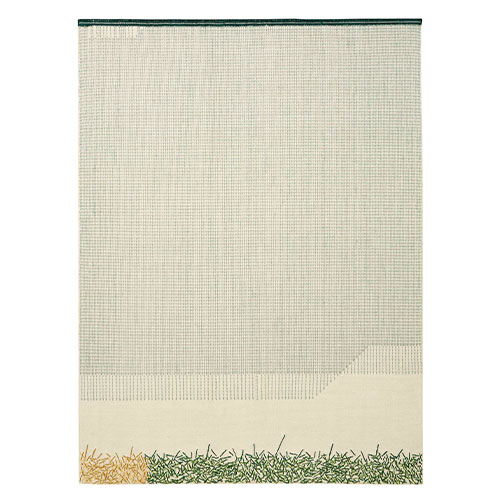 backstitch calm rug