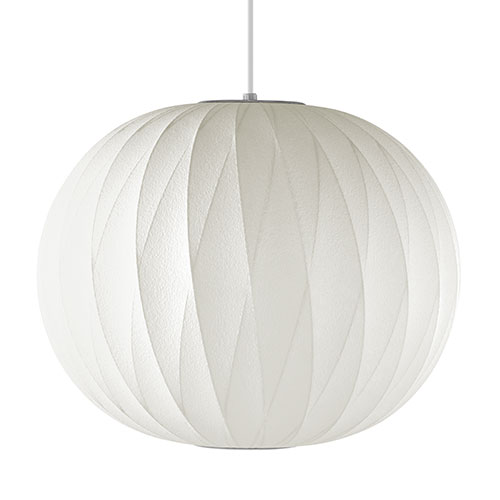 nelson bubble lamp crisscross ball