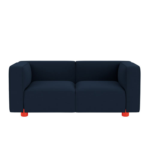 barber osgerby compact two-seat sofa