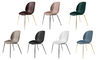 beetle dining chair with conic base - 4