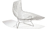 bertoia asymmetric chaise lounge - 1