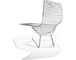 bertoia asymmetric chaise lounge - 2