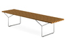 bertoia bench with 3 seat cushions - 7