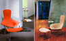 bertoia bird chair & ottoman - 6