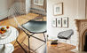 bertoia small diamond chair with seat cushion - 7