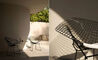 bertoia small diamond chair with seat cushion - 3