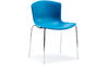bertoia molded shell side chair with stacking base - 1