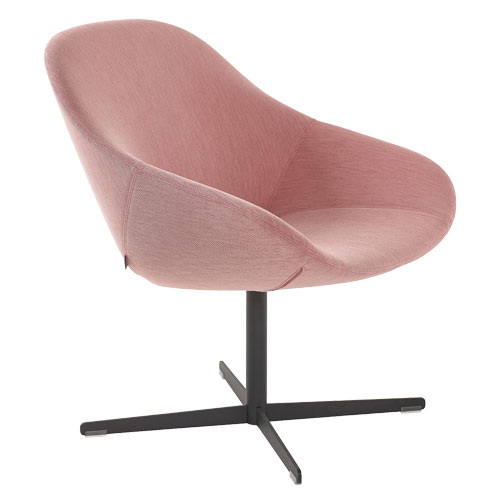 beso lounge chair with swivel base