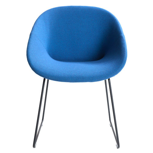 beso sled base armchair