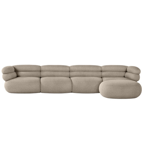 Biboni Sofa Four Seater with Chaise