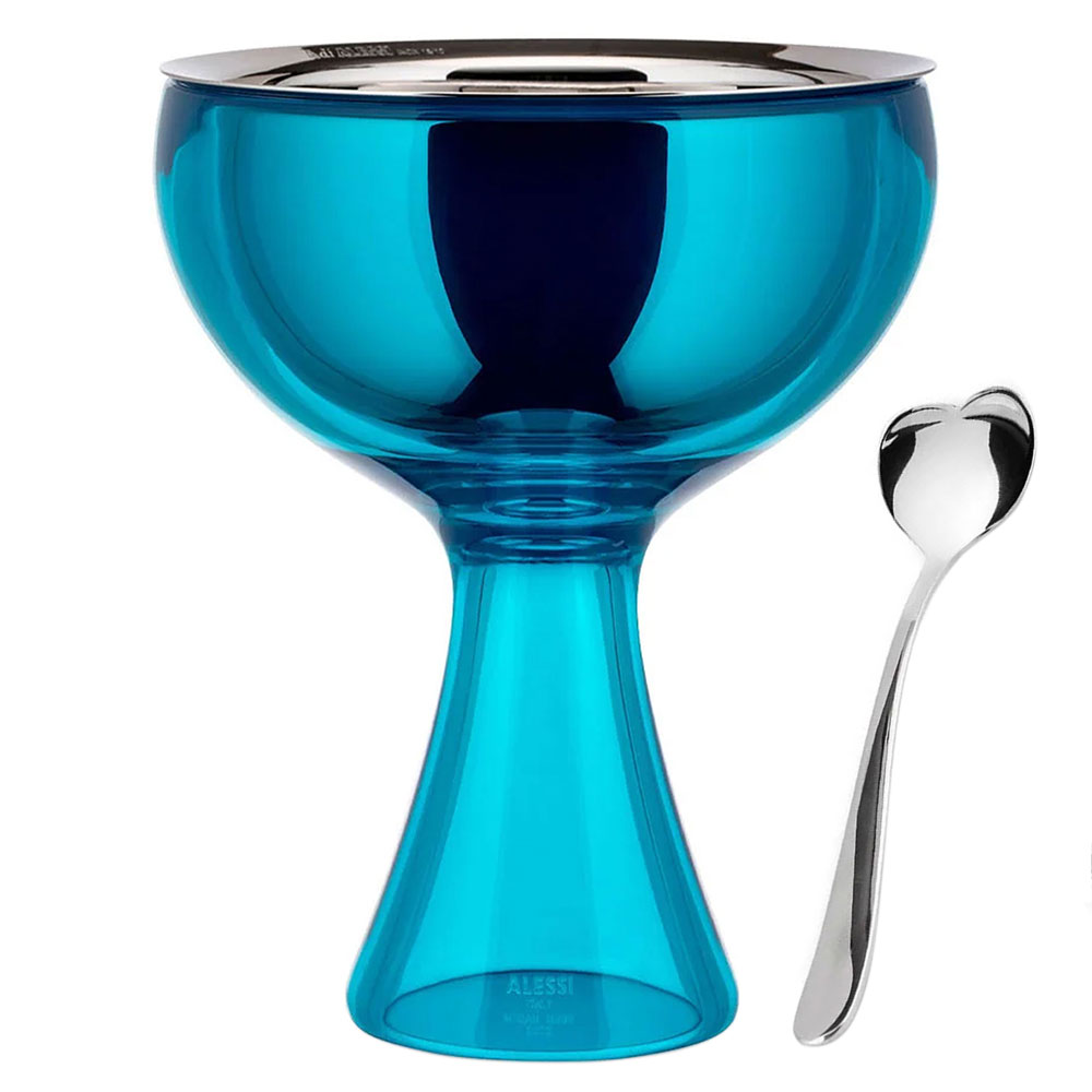 big love ice cream cup and spoon