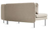 bloke armless sofa with chaise - 11