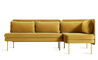 bloke armless sofa with chaise - 15