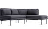 bloke armless sofa with chaise - 6