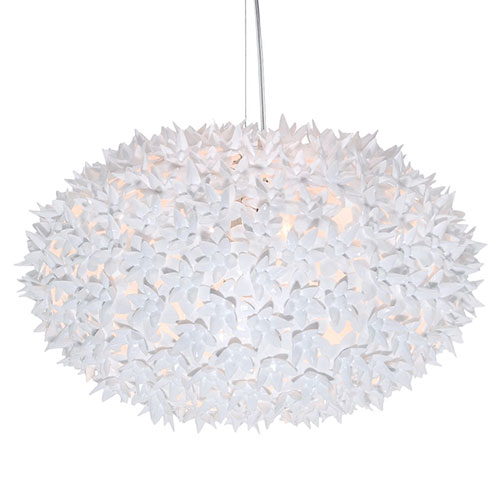bloom round suspension lamp
