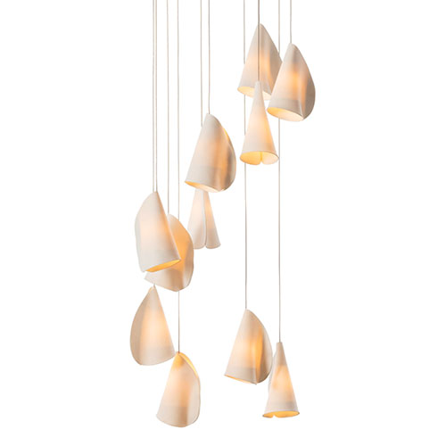 bocci 21.11 random eleven pendant chandelier