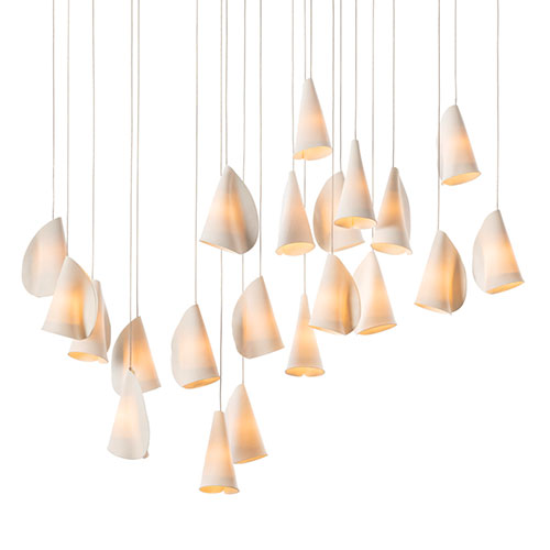 bocci 21.21 Random twenty one pendant chandelier