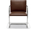 brno chair with tubular steel frame - 4