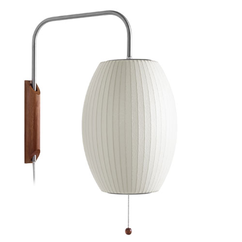 nelson bubble lamp wall sconce cigar