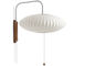 nelson™ bubble lamp wall sconce saucer - 1