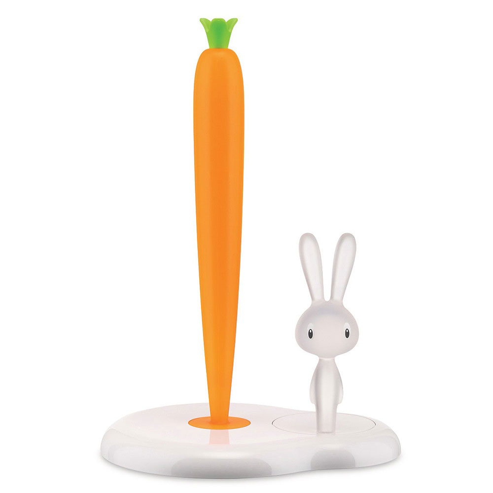 bunny & carrot paper towel holder