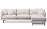 calmo 80 three seat sofa with chaise - 1