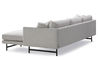 calmo 80 three seat sofa with chaise - 3