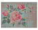 canevas flowers rug - 2