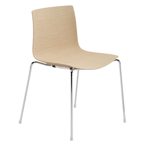 catifa 46 four leg wood side chair