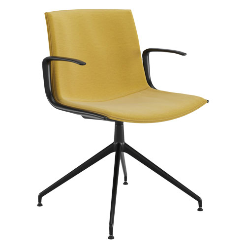 catifa up soft chair with trestle base