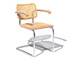 cesca chair with cane seat and back - 1