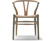 ch24 wishbone chair -  wood - 1