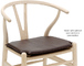 ch24 wishbone chair -  wood - 9