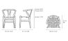 ch24 wishbone chair - 31
