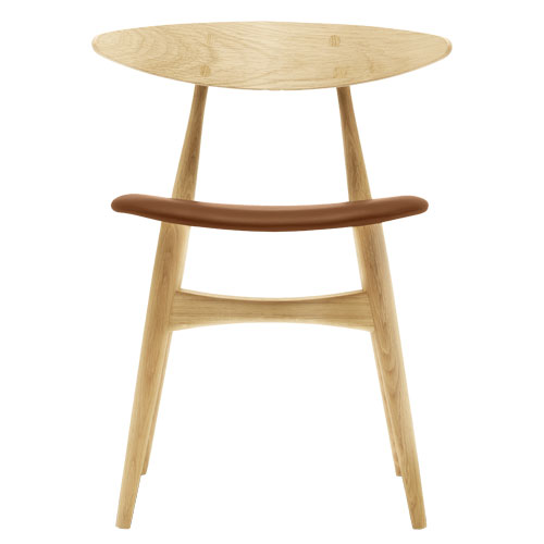 ch33p dining chair with upholstered seat