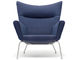ch445 wing lounge chair - 5