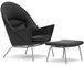 ch468 oculus lounge chair & ch446 footrest - 1