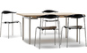 hans wegner ch88t stacking chair - 13