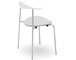 hans wegner ch88p stacking chair with upholstered seat - 2