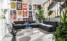 chair_one with 4 star swivel base - 8
