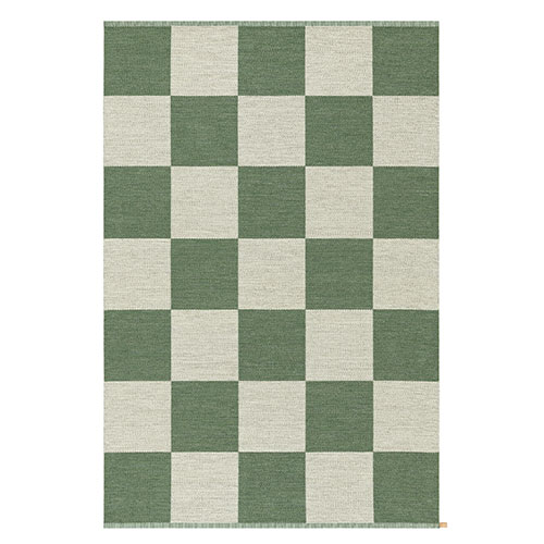 Checkerboard Icon Woven Rug