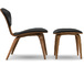 cherner lounge side chair & ottoman - 1