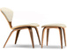 cherner lounge side chair & ottoman - 4
